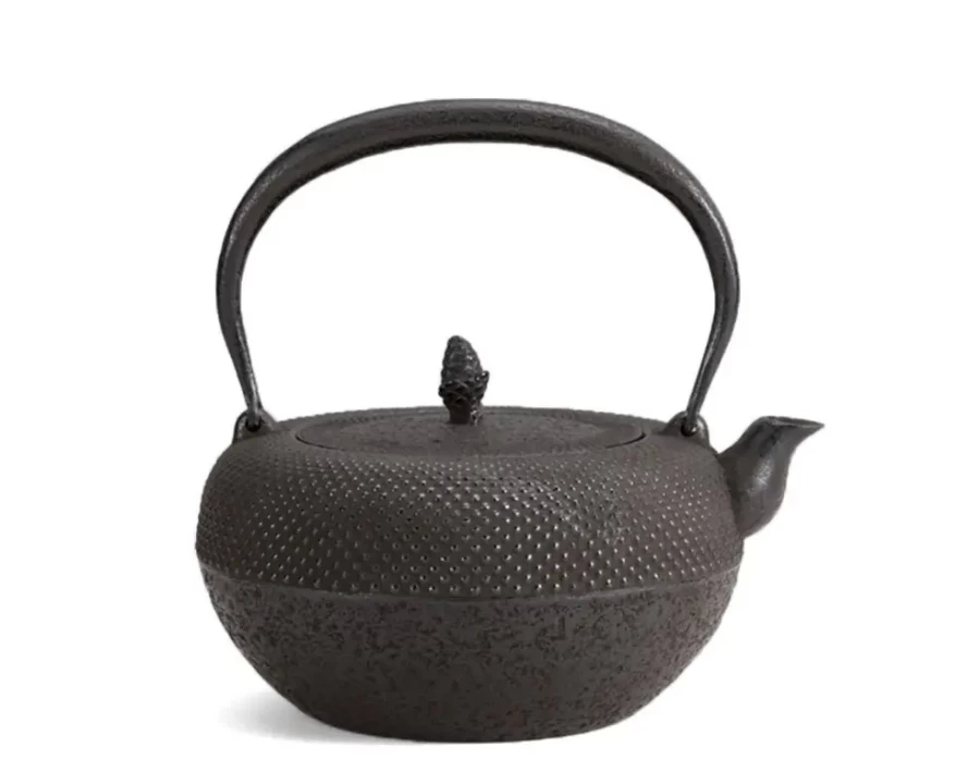 Miya Company Iwachu Cast Iron Kettle Tetsubin Higuchi Arare - Traditional Japanese Iron Teapot