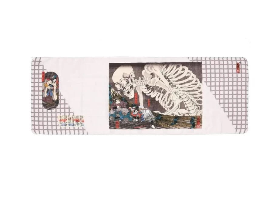 "Miya Company Tenugui - Ruined Palace at Soma Traditional Japanese Hand Towel"