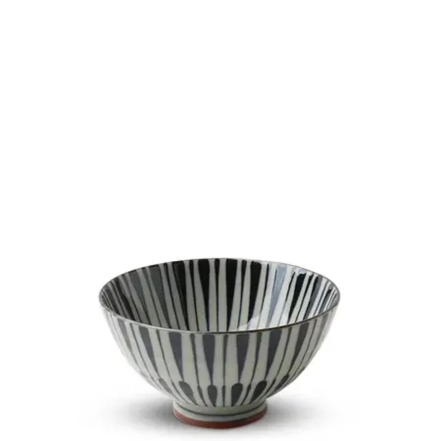 "Miya Company Celadon Tokusa 4.5-Inch Handcrafted Rice Bowl – Traditional Japanese Ceramic Dish"
