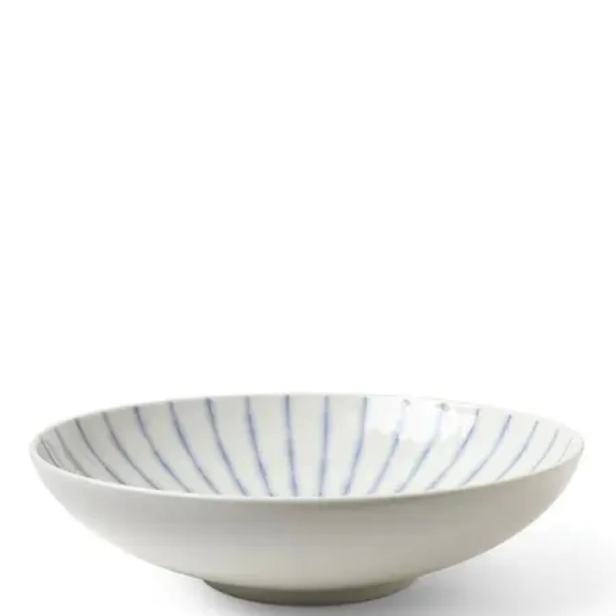 Miya Company Tokusa 11.25 Inch Lavender Serving Bowl - Elegant Dining Tableware for Entertaining