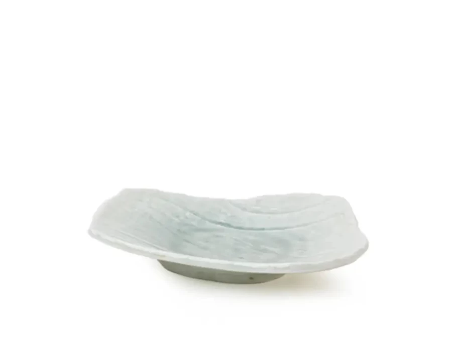 Miya Company Coral Blue Ceramic Dinner Plate - Elegant & Durable Dishware for Dining