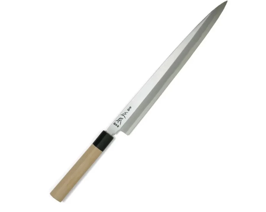 Miya Company Masamoto Hongasumi Yanagiba Sashimi Knife 11.5 Inch High Carbon Steel Japanese Sushi Chef Blade