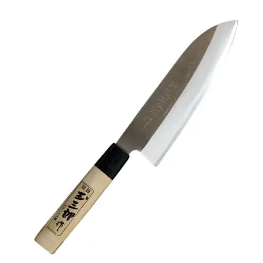 Miya Company Santoku Knife - Tamazaburo Home Kitchen Chef Knife for Precision Cutting
