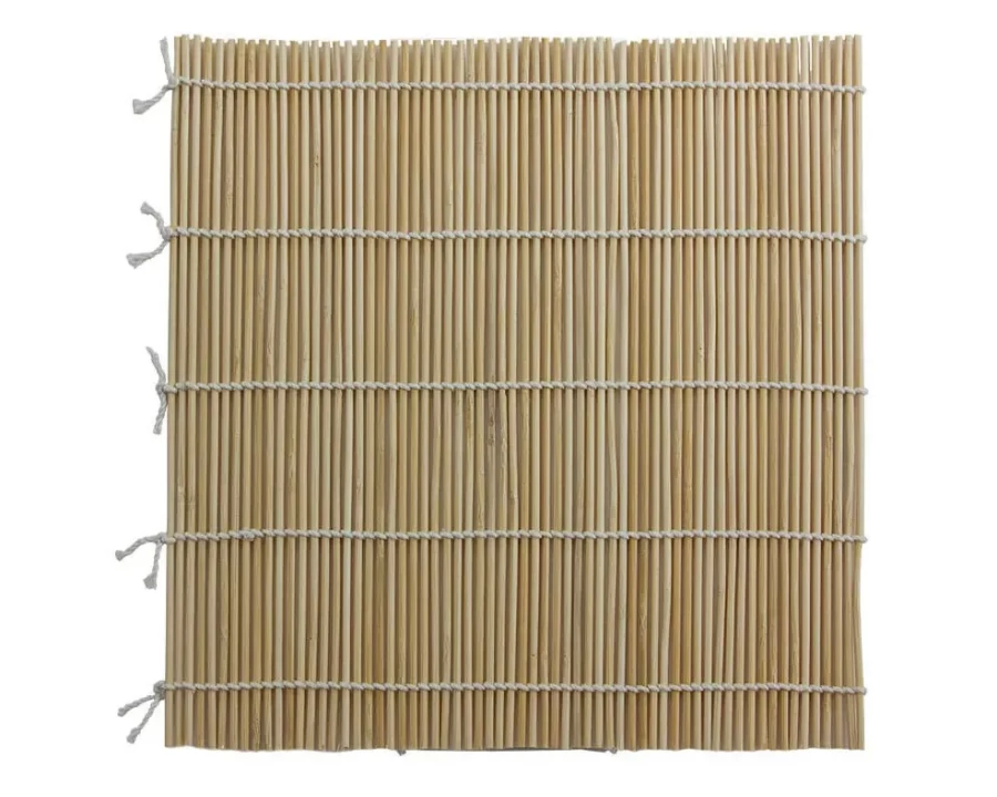 Miya Company 9.5 Inch Bamboo Sushi Rolling Mat - Reusable & Eco-Friendly Sushi Maker for Perfect Rolls