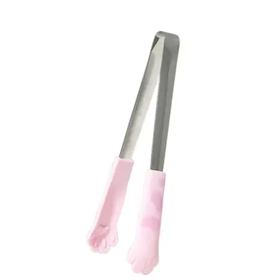 Miya Company Cat Paw Tongs - Small Silicone Kitchen Utensils for Cooking and Serving