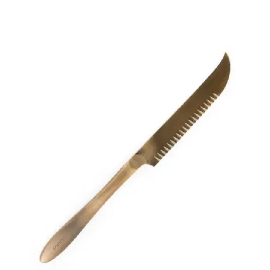 Miya Company Premium Stainless Steel Cheese Knife for Apples - Pomme Cheese Knife with Ergonomic Handle