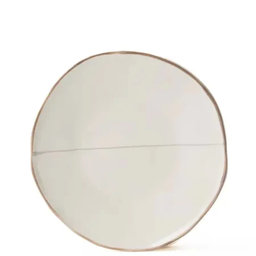 Miya Company Shiratama 4.5 Inch Ceramic Plate - Japanese Style Dessert Saucer for Mochi and Sweets