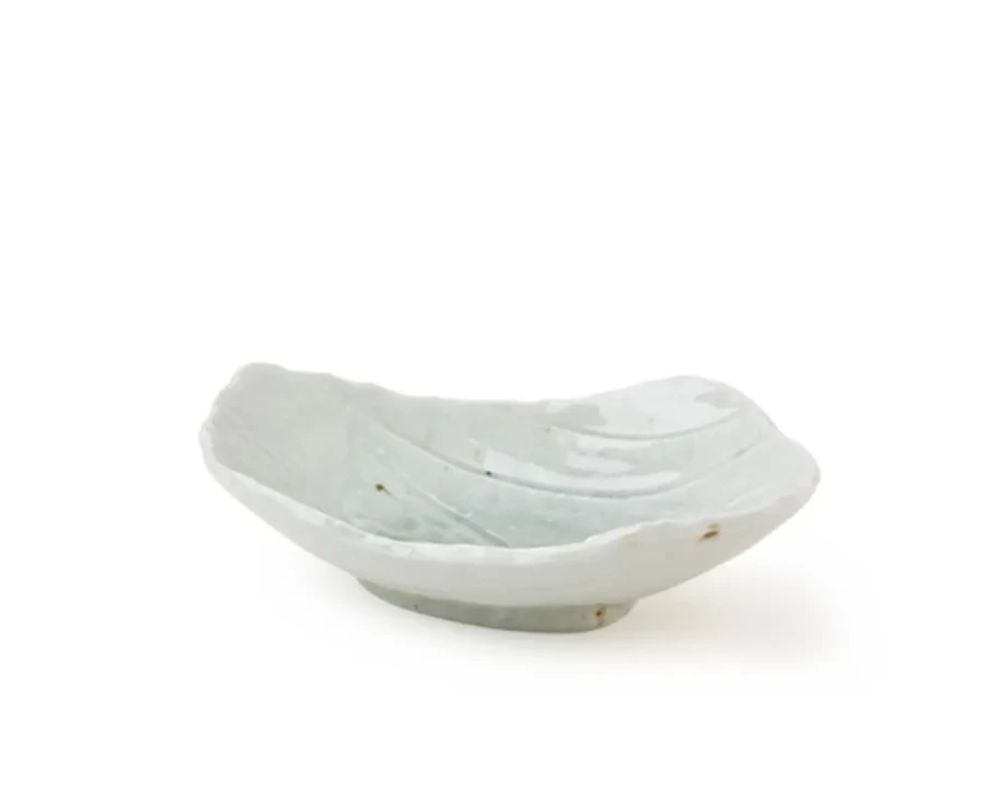 Miya Company Coral Blue Ceramic Bowl – Handcrafted Decorative Serving Bowl for Home & Kitchen