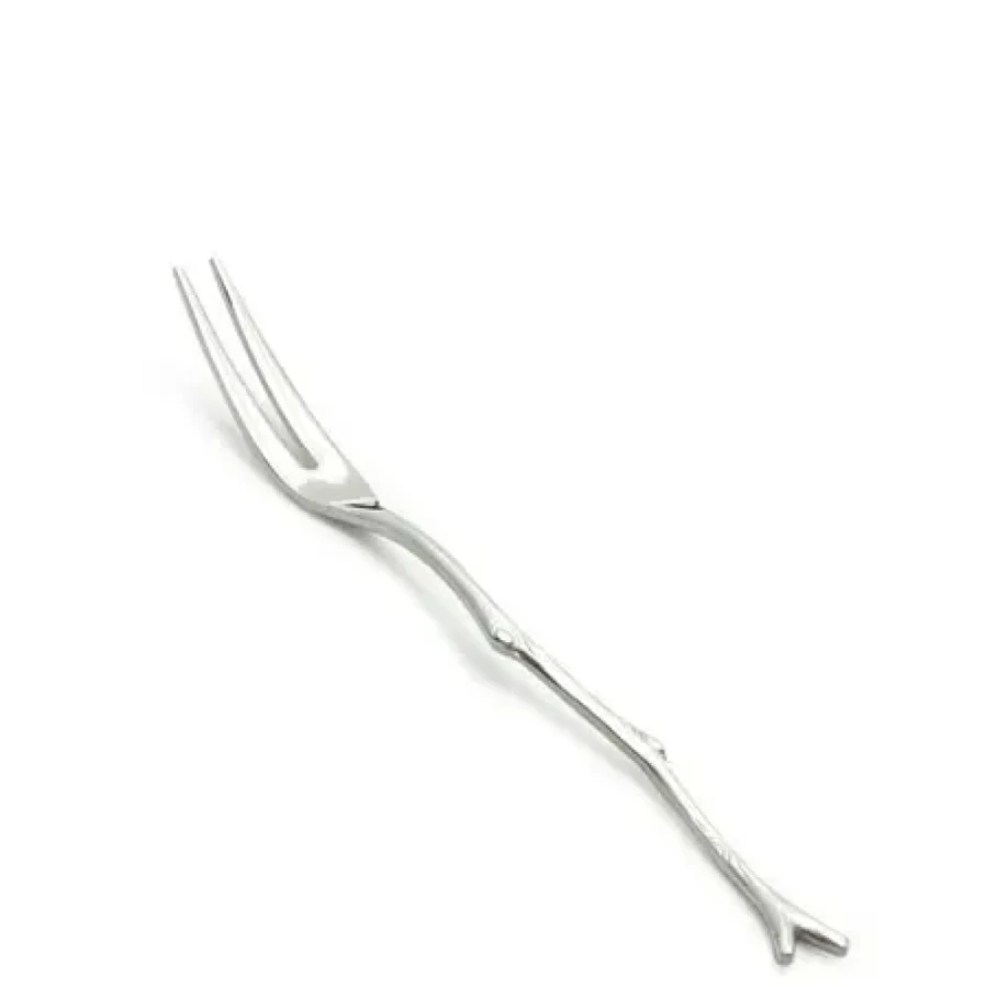 Miya Company Koeda Japanese Style Dessert Fork - Elegant Mini Cake Fork for Pastries, Desserts, and Sweet Treats